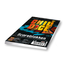 Scoreblokken Chili Dice - 3 stuks