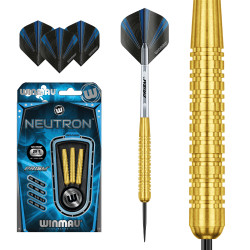 Winmau Neutron 21 gr. Brass op Blister - Steeltip