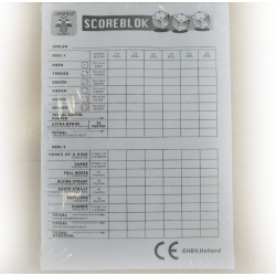 Yahtzee Scoreblok