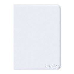 Ultra Pro Pro-Binder Zippered 12-Pocket Vivid White