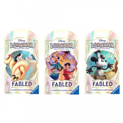 Disney Lorcana Sleeved Boosterpack - Fabled