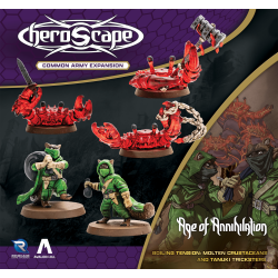 Heroscape: Molten Crustaceans & Tanuki Tricksters Common Army...