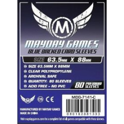 Mayday Sleeves Blue Back  66x91 mm (80p)