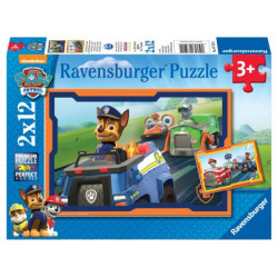 Paw Patrol in actie puzzel (2 x 12)