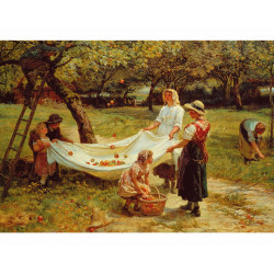 The Apple Gatherers Wooden Puzzle - Frederick Morgan (40)
